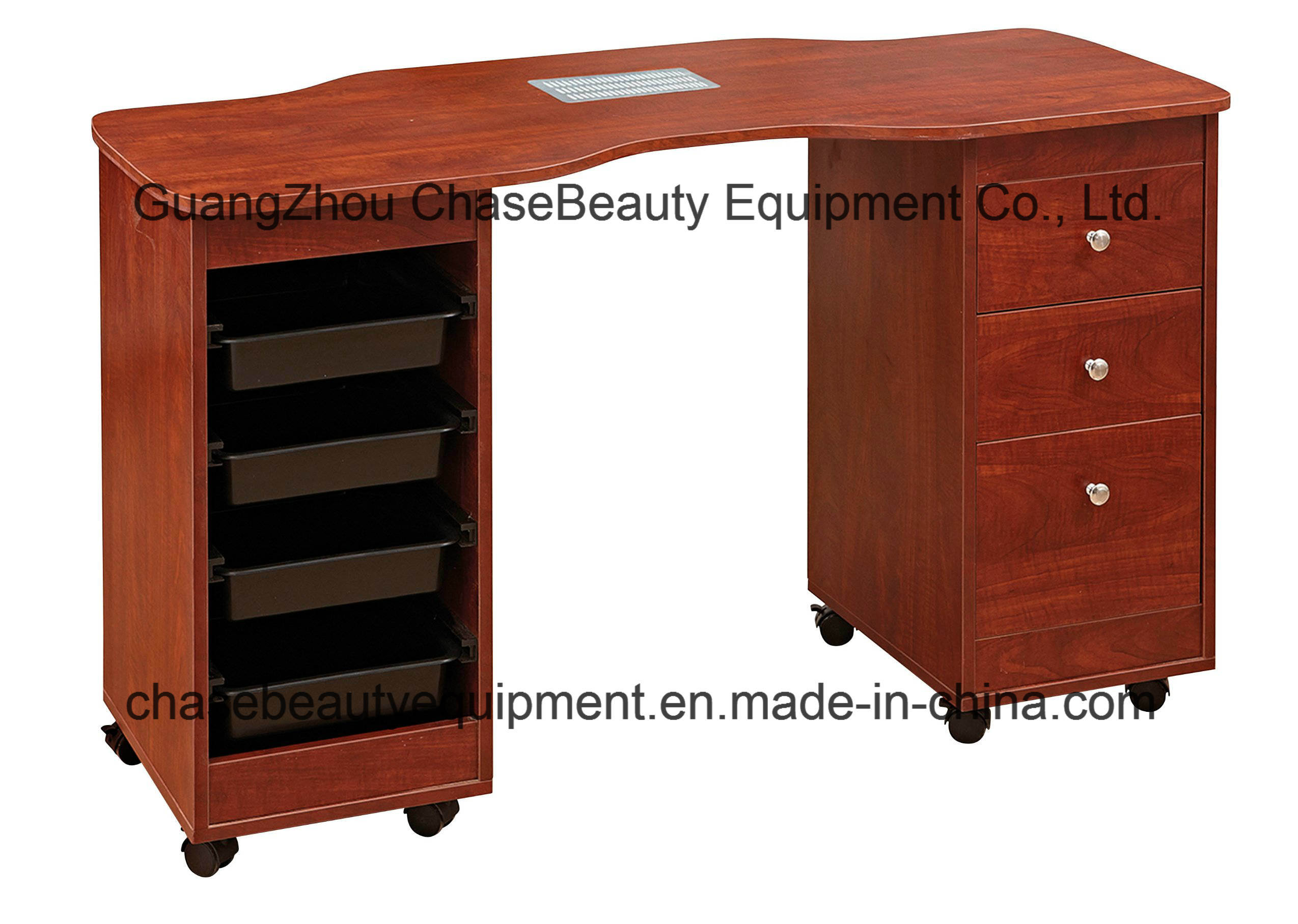 Nail Salon Cheap Manicure Table with Dust Collector for Wholesale