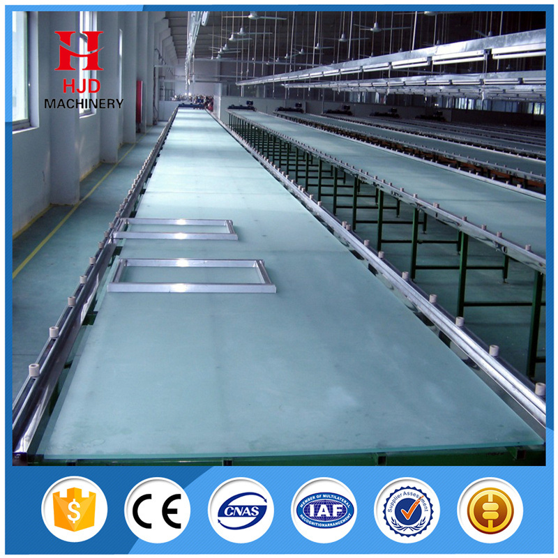 Screen Printing Glass Table for Fabric Printing