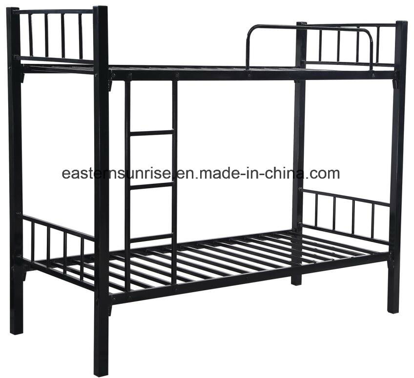 Iron Steel Folding Double Bunk Bed for Hotels