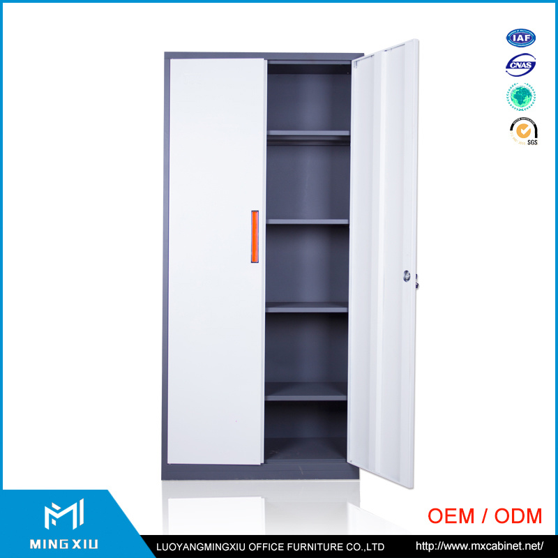 Mingxiu 2 Door Office Used Steel Storage Cabinets / Office Metal Cabinet