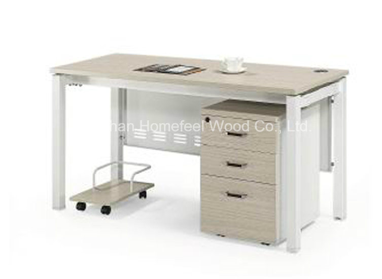 Cheap Office Computer Desk with Mobile Pedestal (HF-DA012)