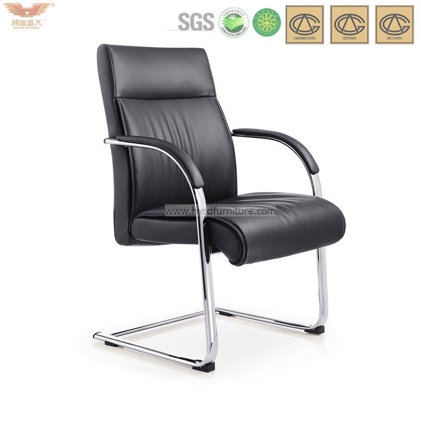 Low Back Executive Office Leather Chair with Armrest