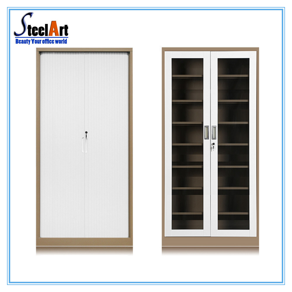 Office Furniture Glass Door Steel Filing Cabinet