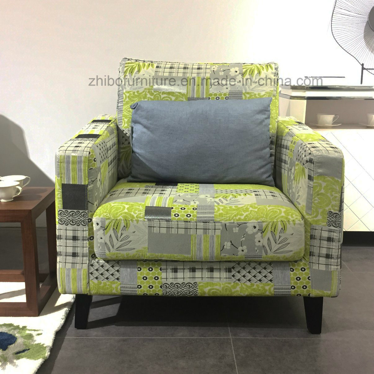 Fabric Leisure Chair with Fabric Upholstered