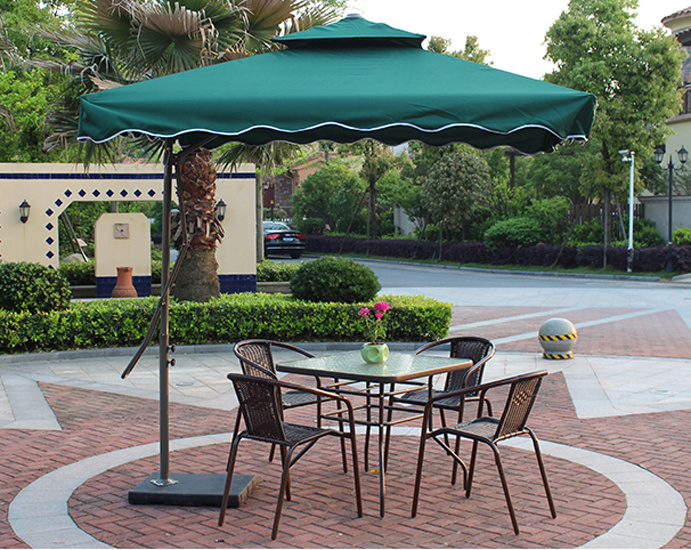 Patio Rattan and Wicker Chair and Dining Table