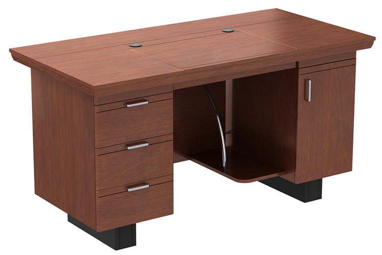 Wood Office Furniture Computer Desk Manager Executive Desk for Boss