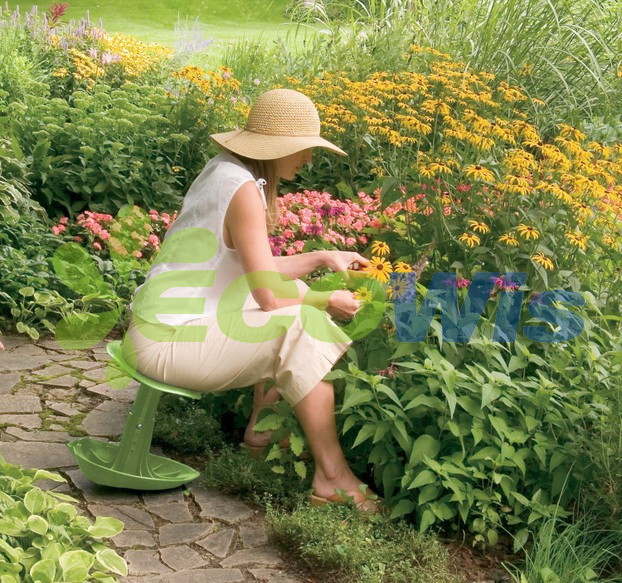 Molded Plastic Garden Rocker Seat