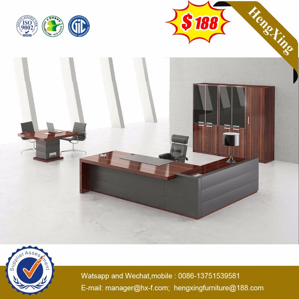 L Shape Design Training Place Bureau Office Table (HX-NT3252)