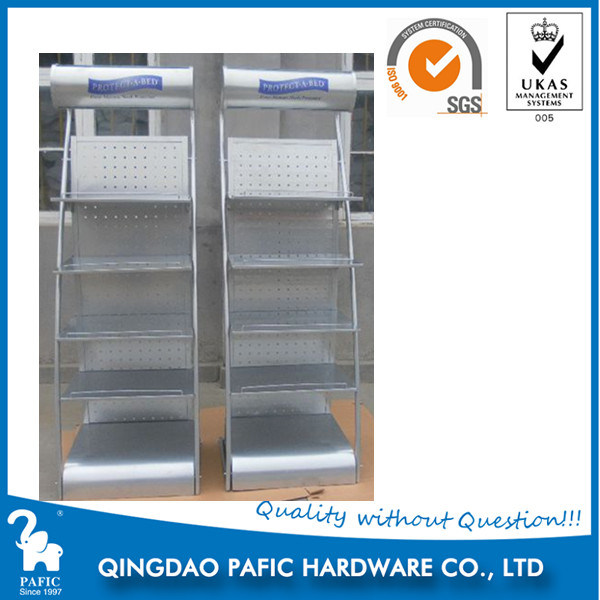 Arch Frame Stand Steel Powder Coating Display Shelf