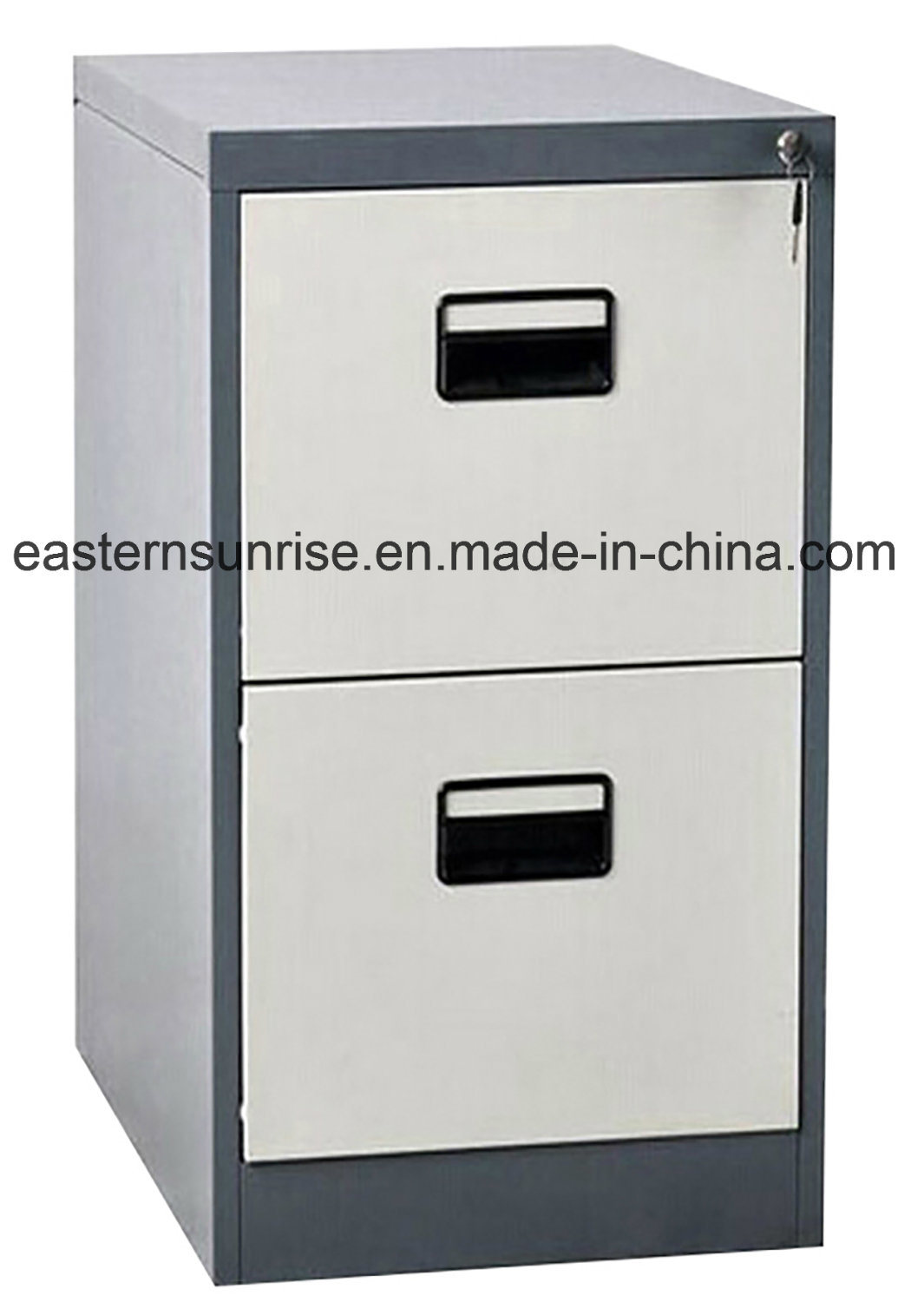 Two Drawer Steel Metal Vertical Filing Storage Cabinet