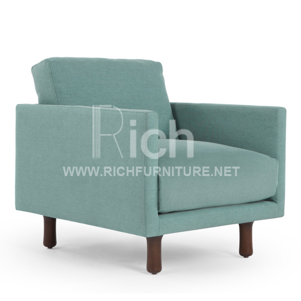 Living Room Modern Fabric Sofa Chair