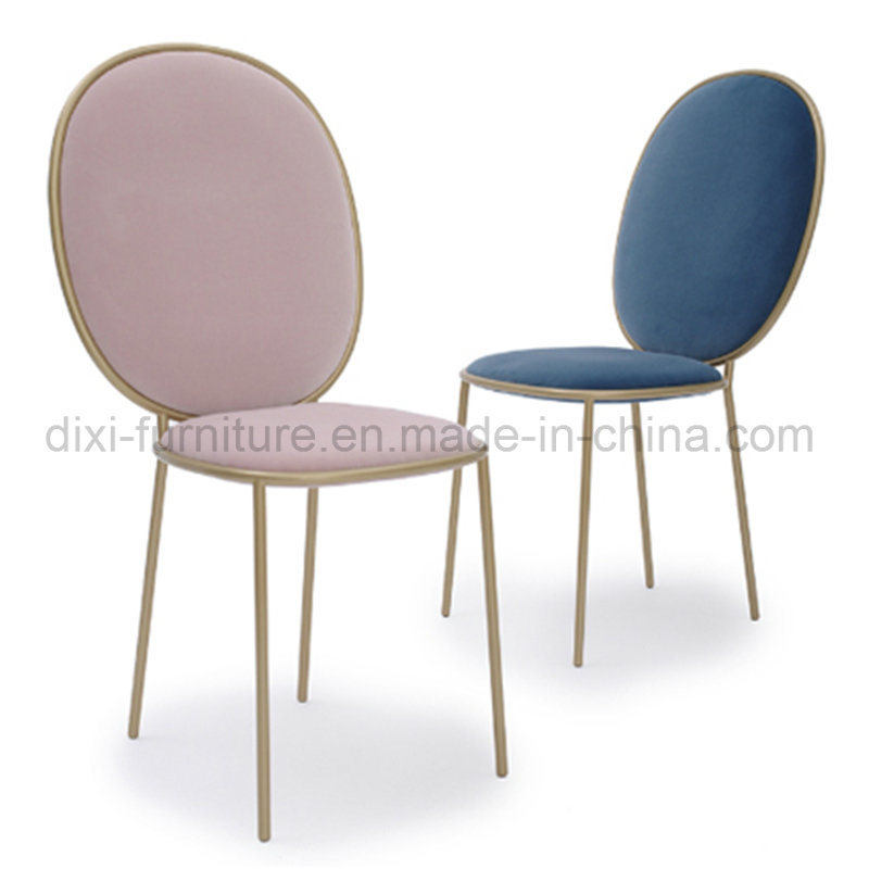 Nordic Dining Chair Colorful Beauty Salon Chair Hotel Leisure Chair Flexible Back Chair