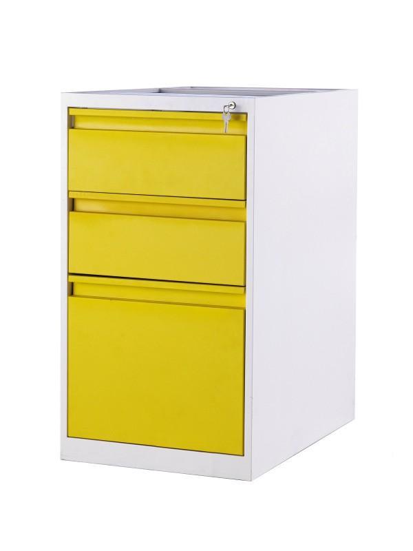 Steel Pedestal Filing Cabinet with Lock (SI6-LCF3LG)