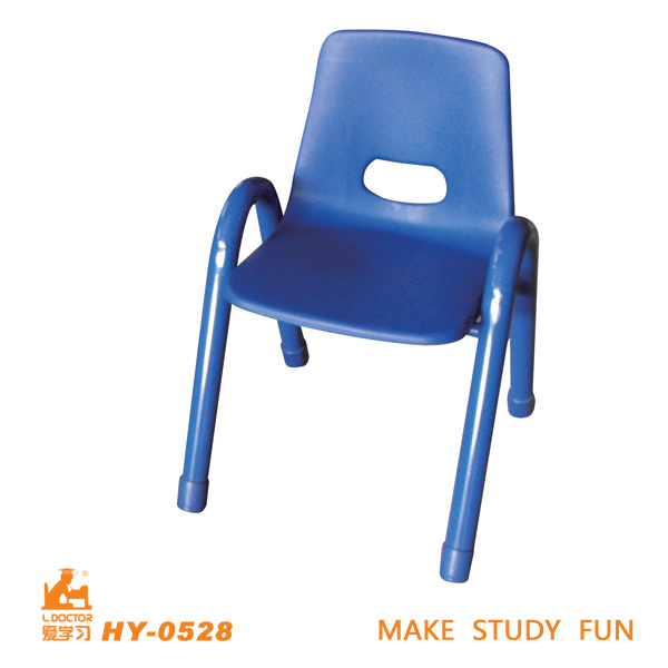 Metal Plastic Children Studying Chairs of Kindergarten Furniture