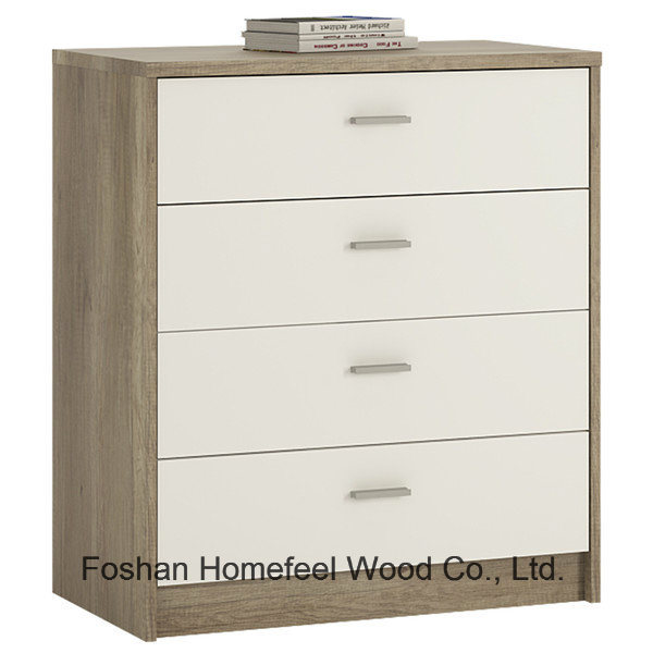 Wooden Bedroom Furniture 4 Drawers Chest Dresser Cabinet (HC15)