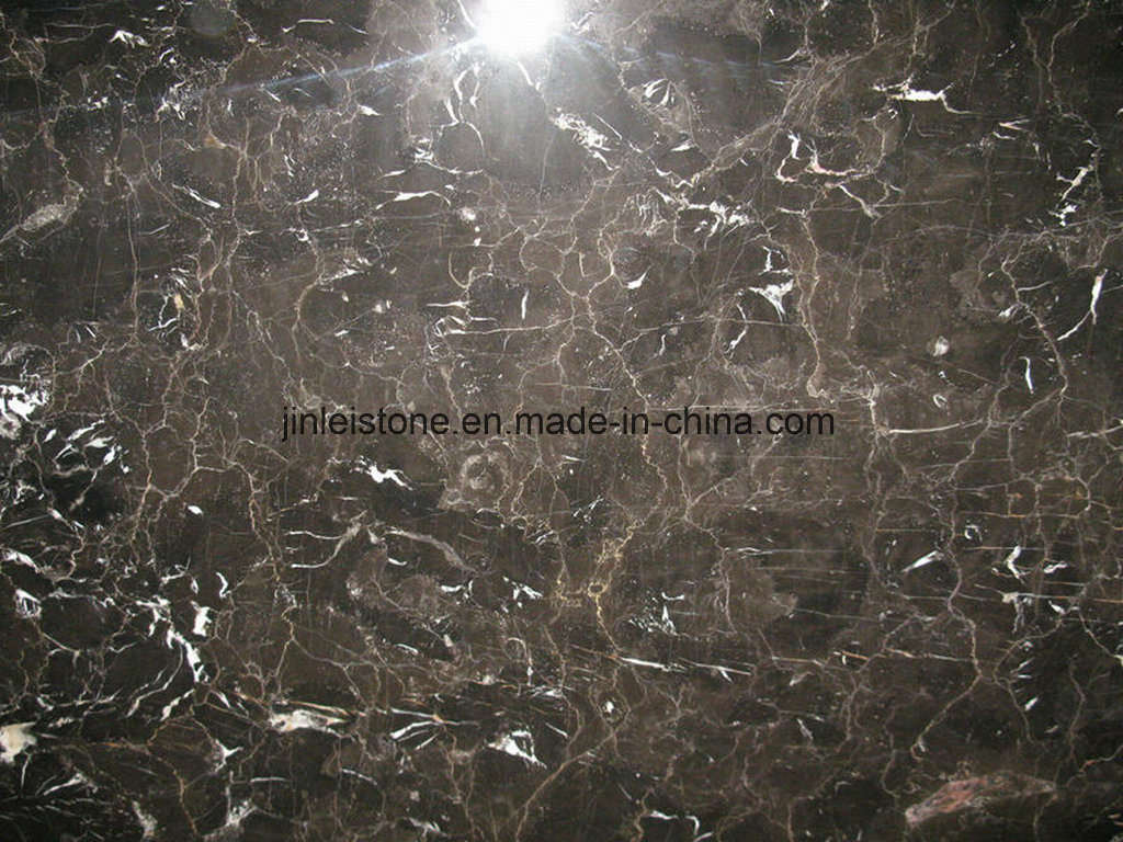 Cheap Polished Natural Brown China Dark Emperador Marble