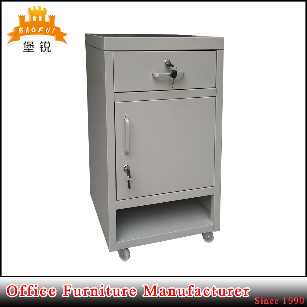 Jas-109 New Design Stainless Steel Multi-Function Hospital Nightstand Bedside Cabinet