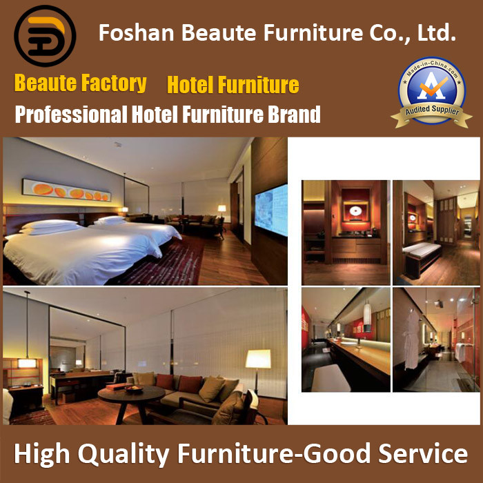 Hotel Furniture/Luxury Double Hotel Bedroom Furniture/Standard Hotel Double Bedroom Suite/Double Hospitality Guest Room Furniture (GLB-0109812)