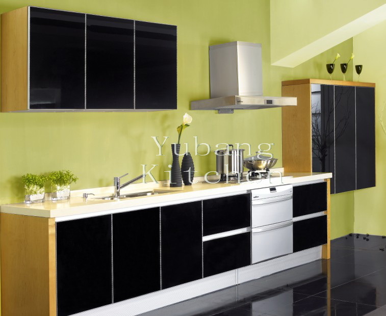 Baked Paint Kitchen Cabinet (M-L80)