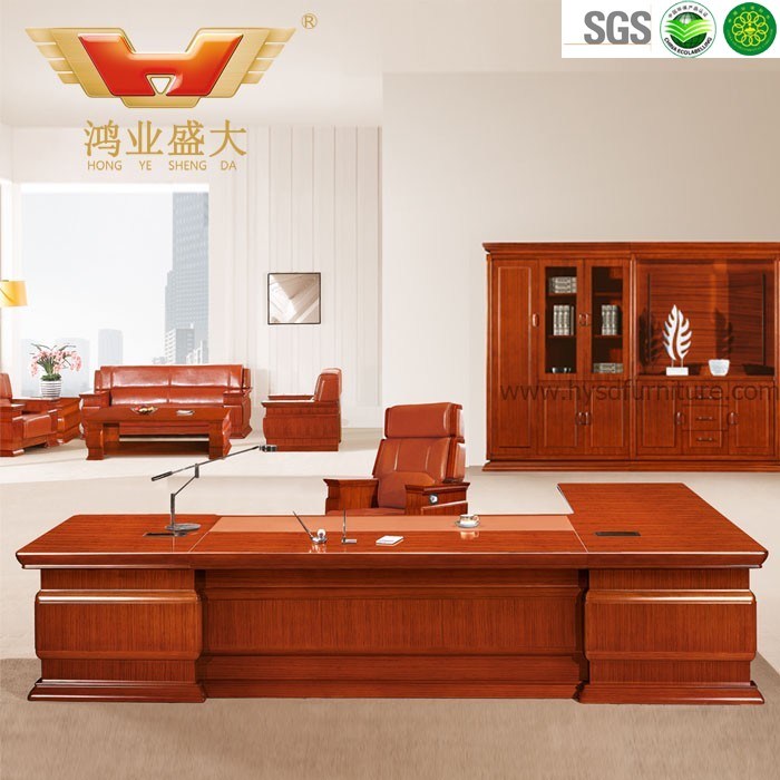 Office Furniture Wooden Executive Office Desk (HY-D7038)