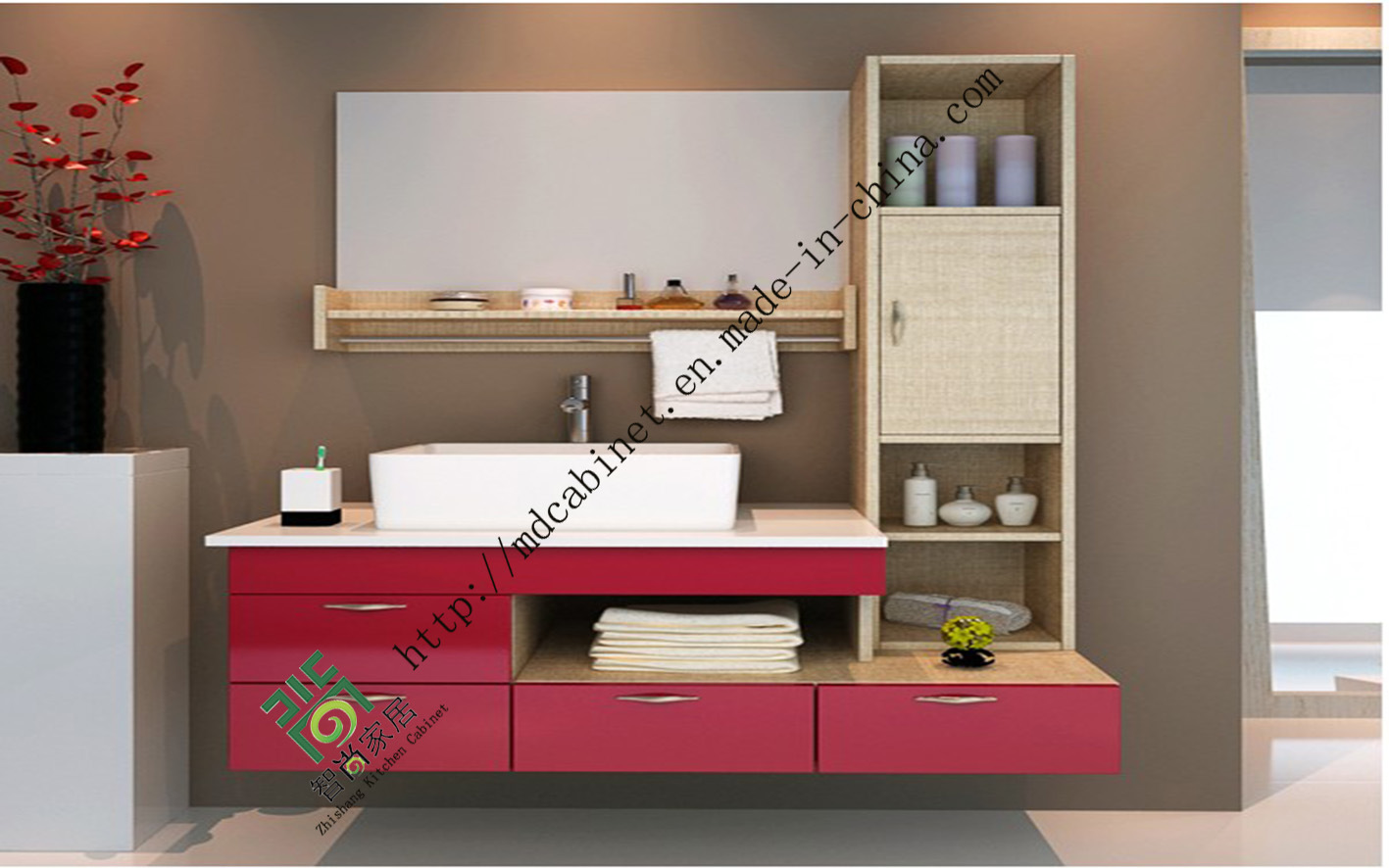 Bathroom Vanity Orbedroom Furniture (wr-03)