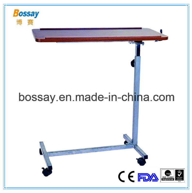 Hospital Wooden Mobile Dining Table