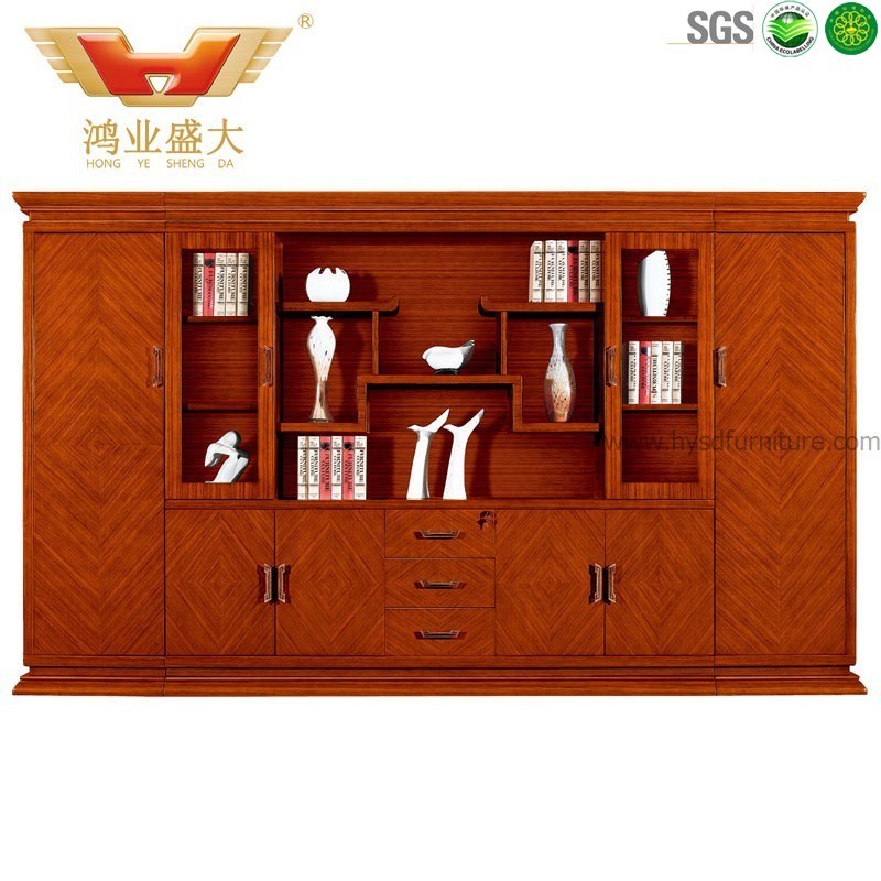 Hot Sale Modern Office 7 Doors Filing Wooden Cabinet