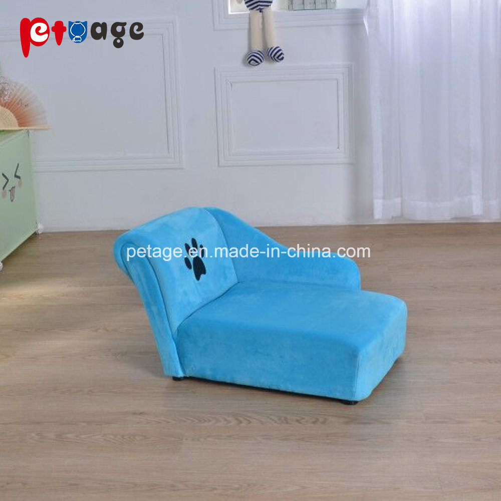 Pet Bed Wood Frame Plush Fabric Pet Sofa Pet Product