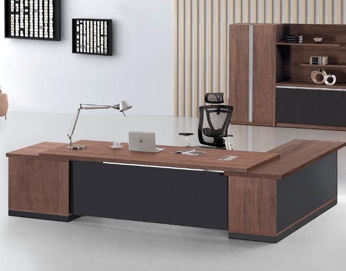 Office Furniture Executive Office Desk, L-Shape Executive Table