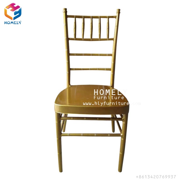 Homely Furniture High Quality Iron Metal Chiavari Chair