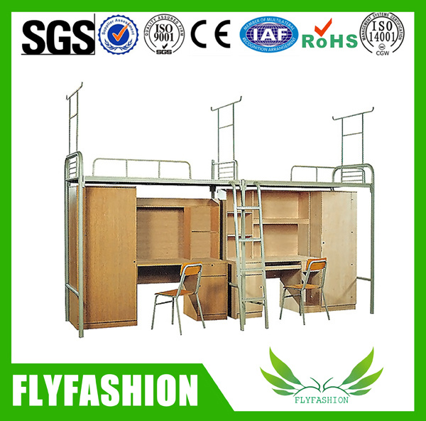 Dormitory Furniture Latest Popular School Double Bunk Bed