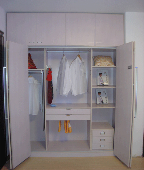 Walk in Closet Bedroom Wardrobe Wardrobe Wr-02