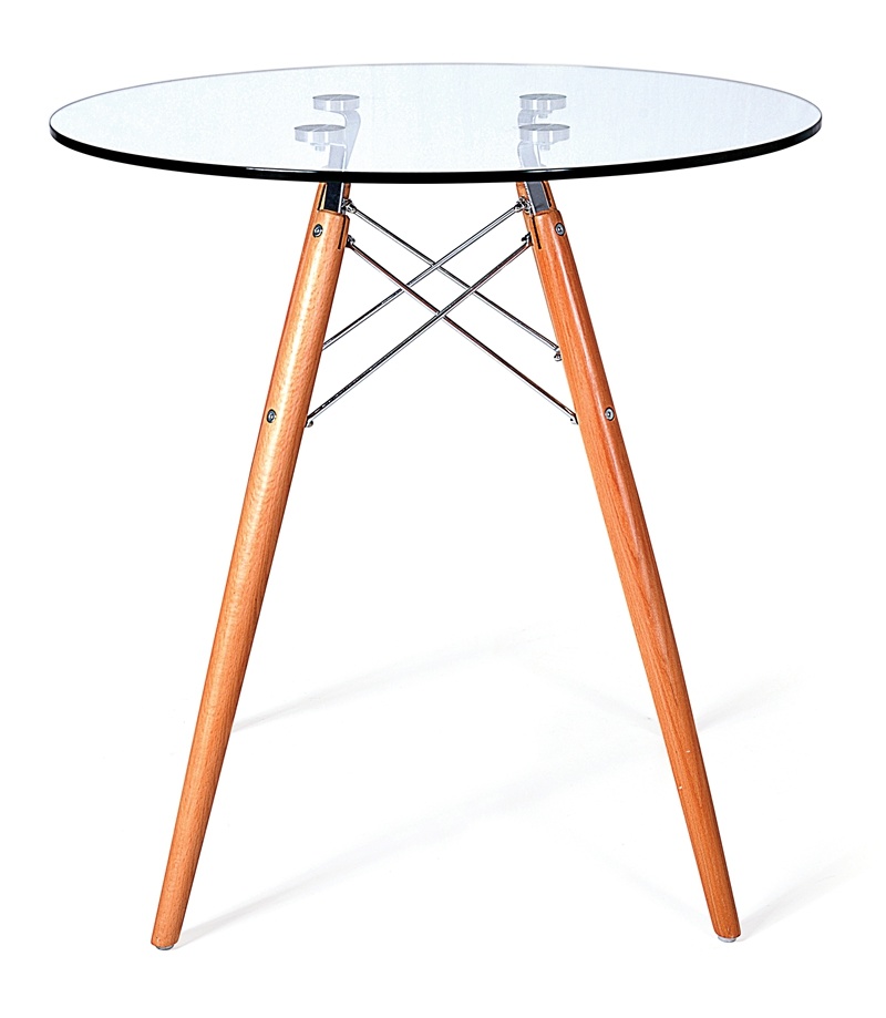 Glass Folding Round Table