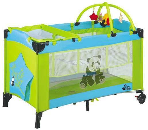 High Quality Portable Kids Furniture European Standard Baby Bed