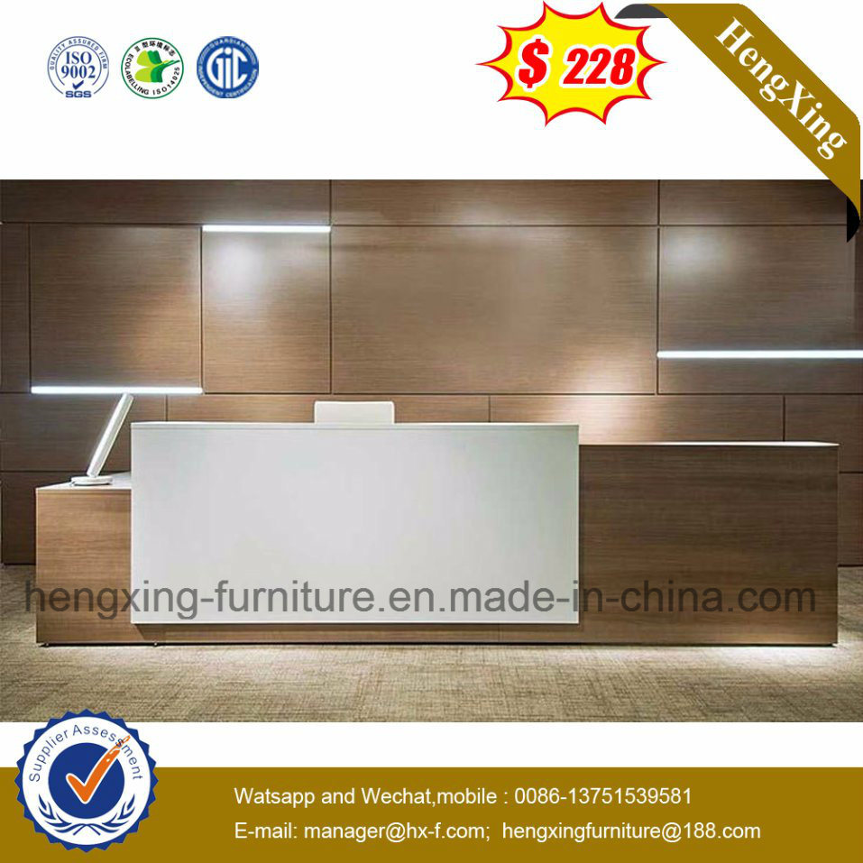 1.8m Reception Table Cherry Color Office Furniture Reception Desk (HX-6D015)