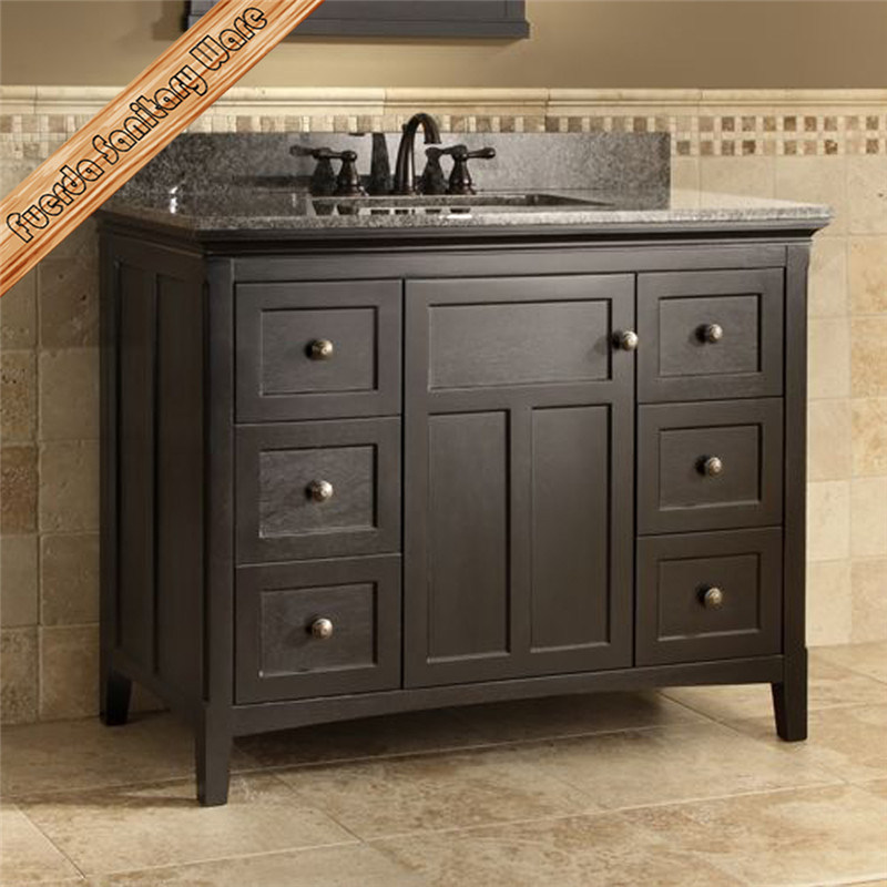 Fed-1974 Solid Wood Bath Cabinet Top Quality Bath Cabinet