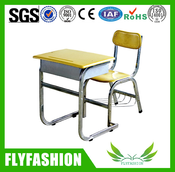 Very Low Price Ergonomic School Desk and Chair Ergonomic Student Table and Chair (SF-64S)