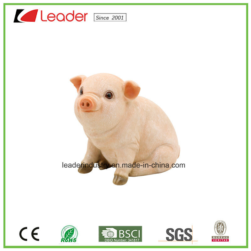 New Pink Pig Resin Statue Garden Ornament for Home and Outdoor Decoration