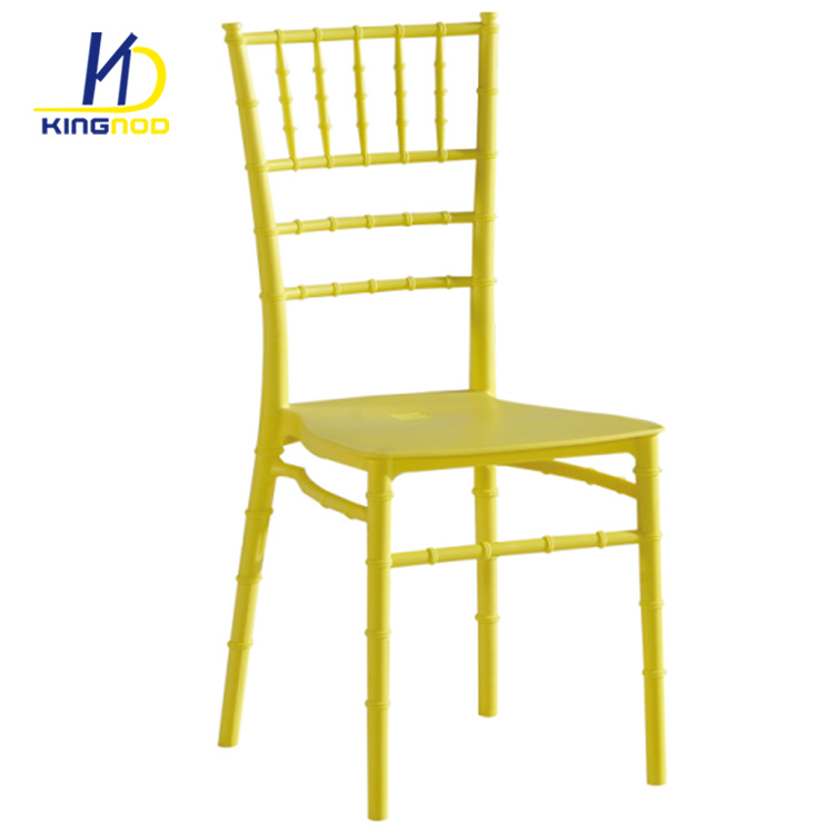 Wholesale Price Outdoor Plastic Tiffany Chiavari Wedding Chairs