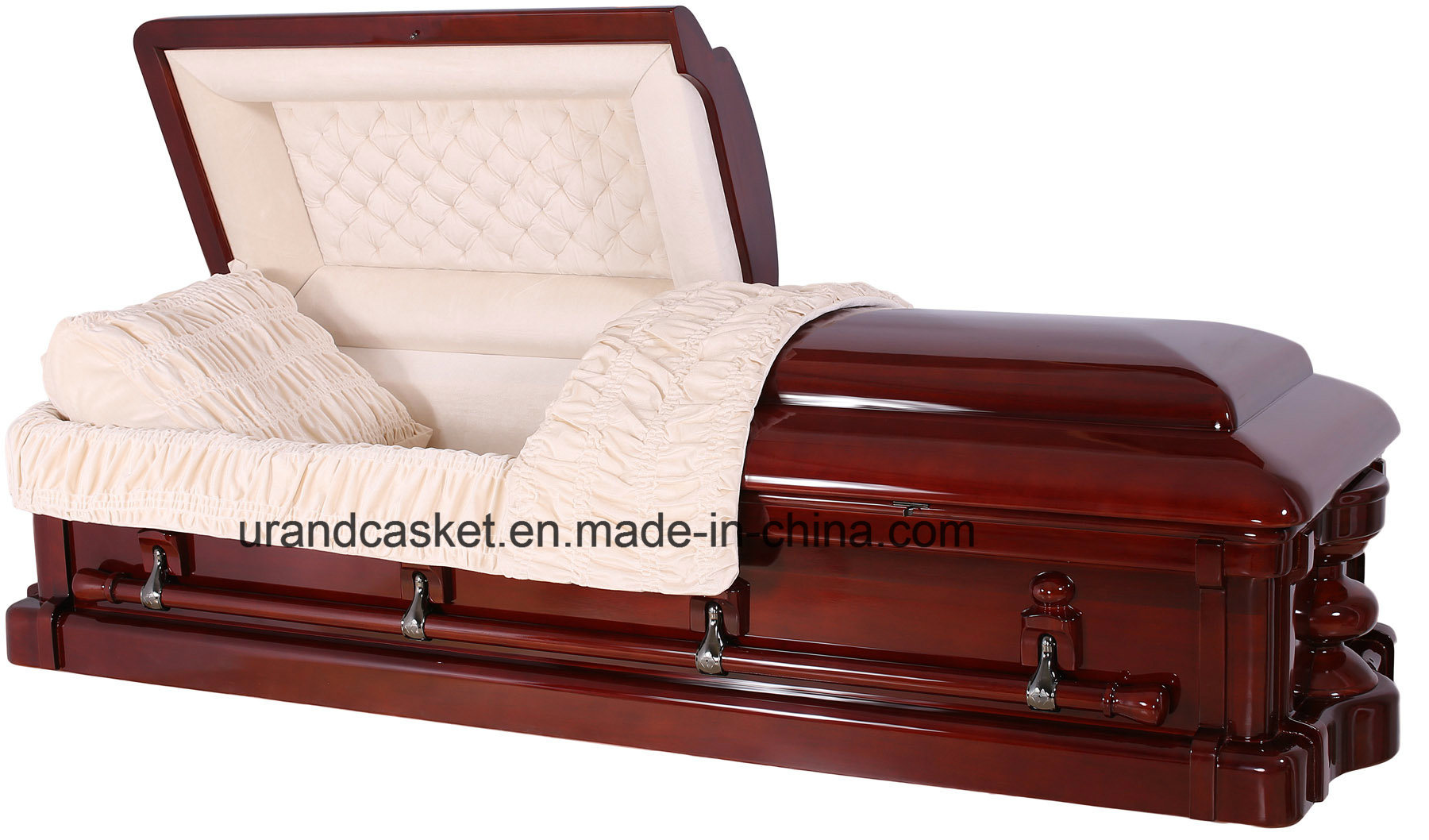 High Quality Reasonable Price High Gloss Luxury Model Casket Urd-A701