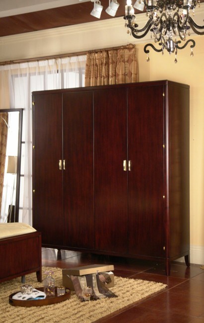 Hotel Bedroom Furniture Sets/Star Hotel Guest Room Wardrobe (GLW-001)