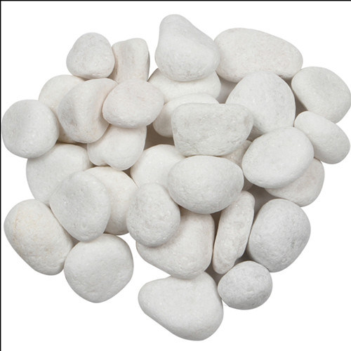 Nanjing Unpolished Snow White Stone Pebbles