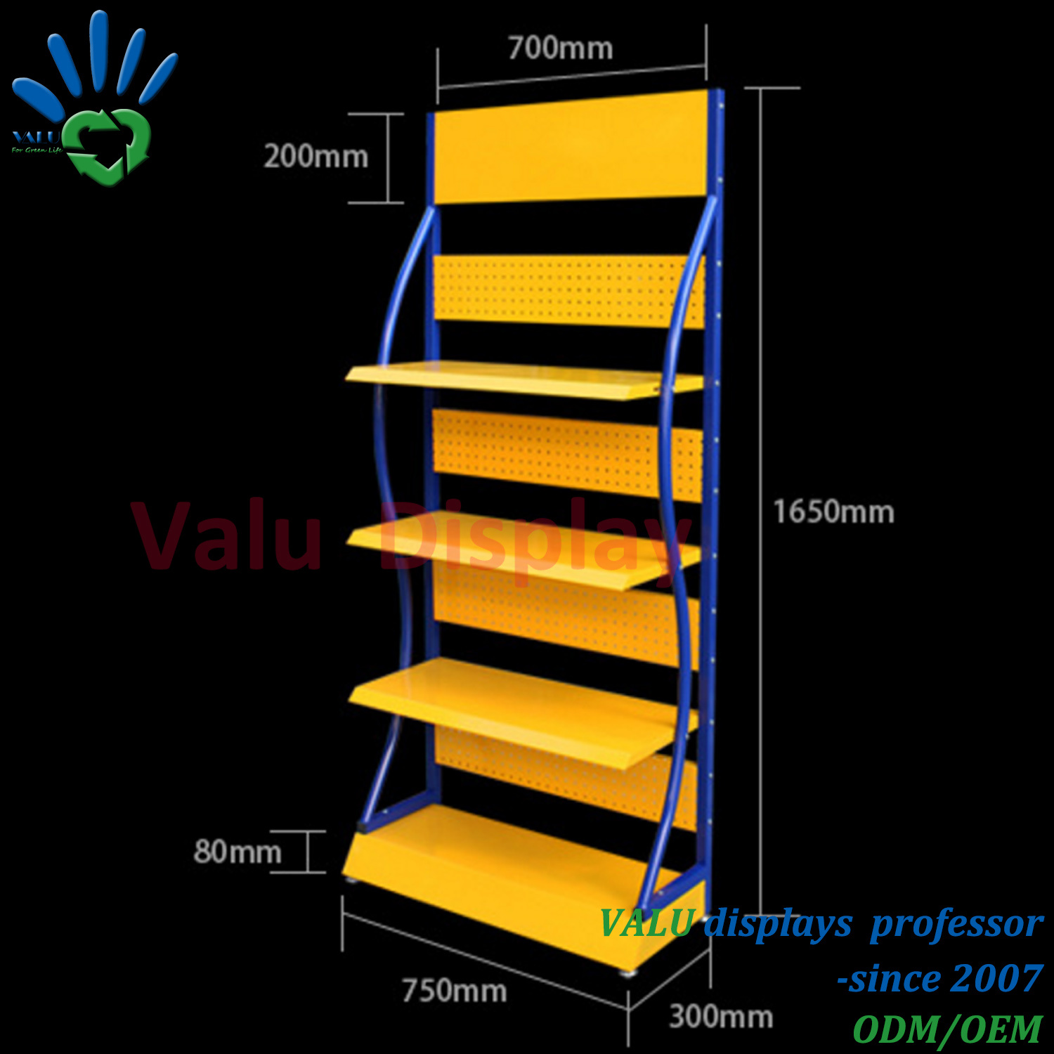 Gas Station Engine Oil Shelf Rack Floor Standing Metal Petroleum Display Fuel Oil Display