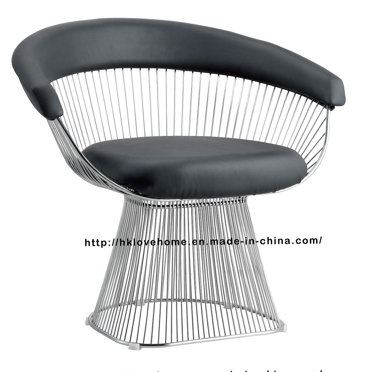 Replica Metal Leisure Restaurant Cushion Outdoor Wire Chair