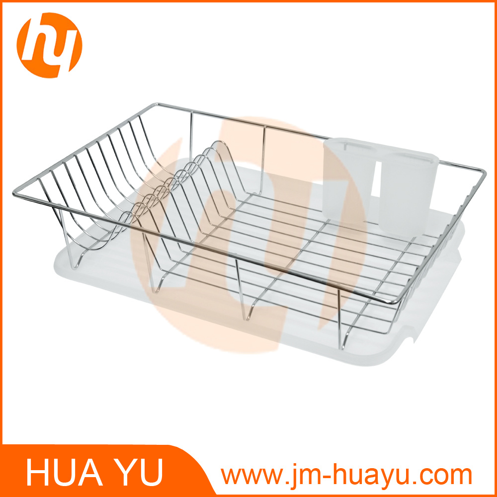 Plastic Tray Chrome Plated Dish Rack