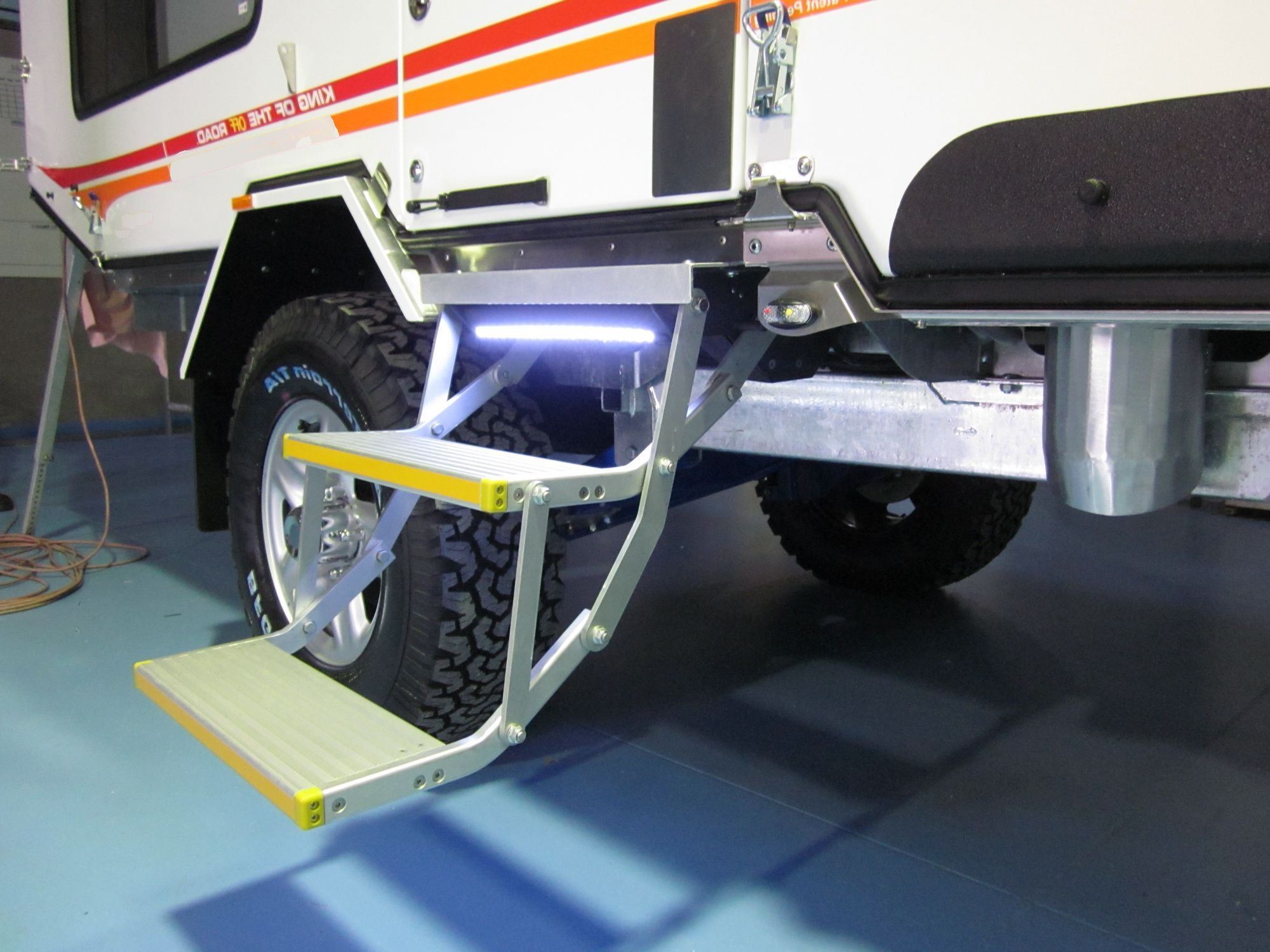 Electric Folding Step for Motorhome