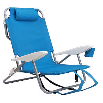 Beach Chair with Cooler Bag