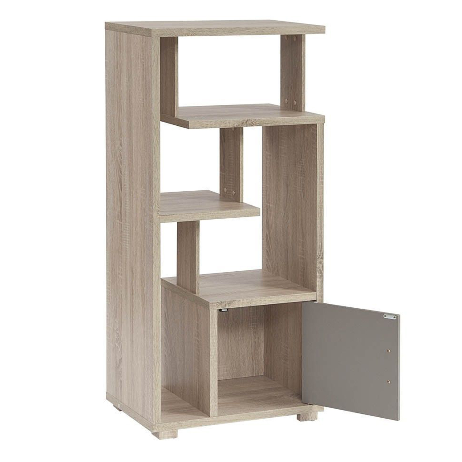 Modern Display Unit Storage 1 Door Bookcase