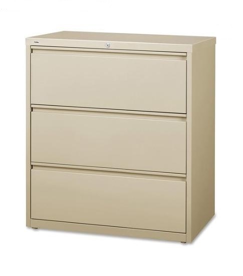 Three Drawer Horizontal Storage Cabinet for Office