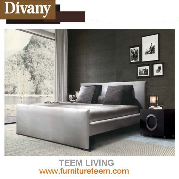 New Modern Design Bedroom Furniture Set King Size Bed